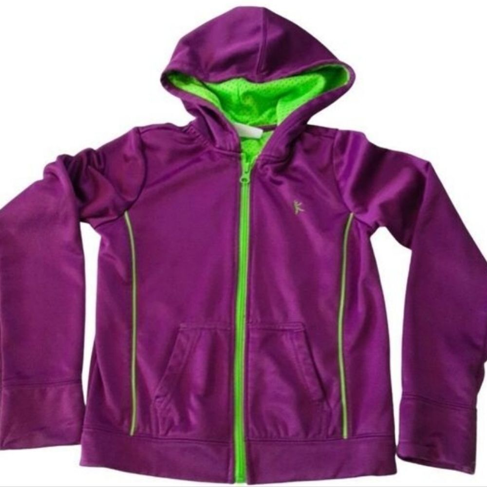 Danskin Now Hoodie Breathable Front‎ Zipper Girls 6-6x